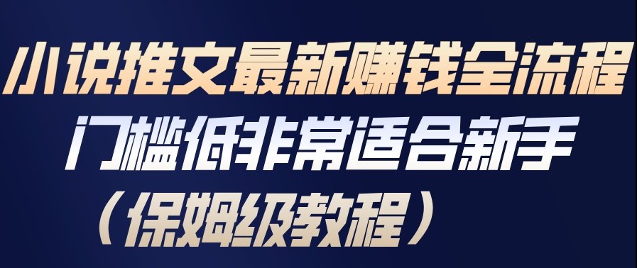 小说推文最新賺钱全流程,门槛低非常适合新手(保姆级教程)-水滴知识网