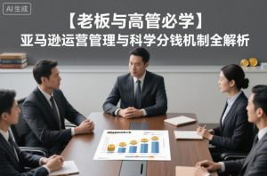 【老板与高管必学】亚马逊运营管理与科学分钱机制全解析-水滴知识网
