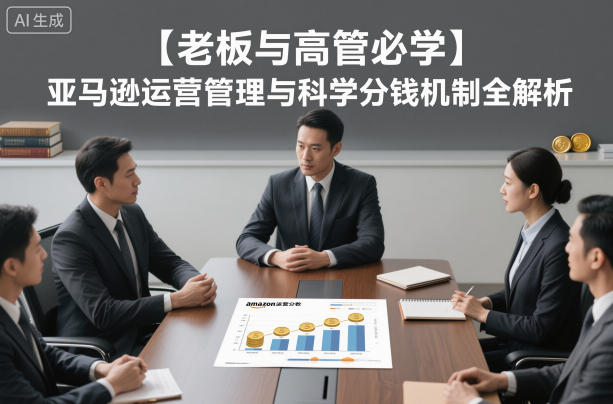 【老板与高管必学】亚马逊运营管理与科学分钱机制全解析-水滴知识网