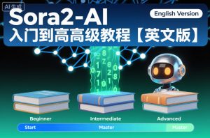 Sora2-AI入门到高级教程【英文版】-水滴知识网