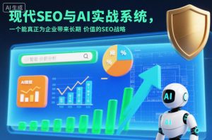 现代SEO与AI实战系统,一个能真正为企业带来长期价值的SEO战略(英语+中文字幕)-水滴知识网