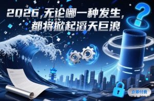付费文章：2026，无论哪一种发生，都将掀起滔天巨浪-水滴知识网