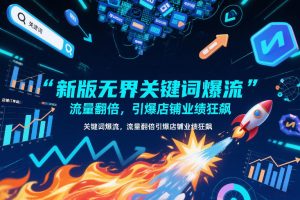新版无界关键词爆流,流量翻倍,引爆店铺业绩狂飙-水滴知识网