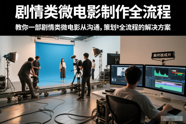 剧情类微电影制作全流程,教你一部剧情类微电影从沟通,策划到拍摄制作全流程的解决方案-水滴知识网