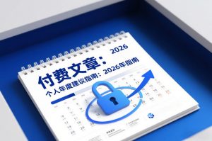 付费文章:个人年度建议指南:2026年指南-水滴知识网
