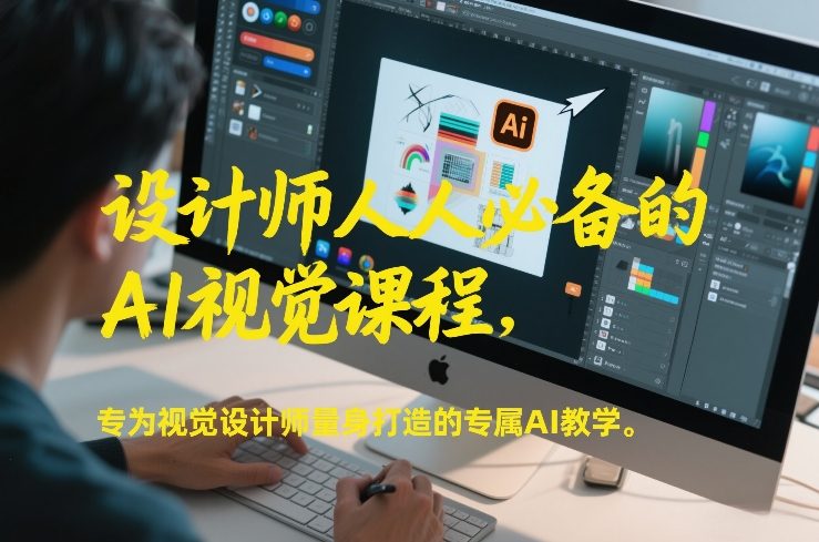 设计师人人必备的AI视觉课程,专为视觉设计师量身打造的专属AI教学-水滴知识网