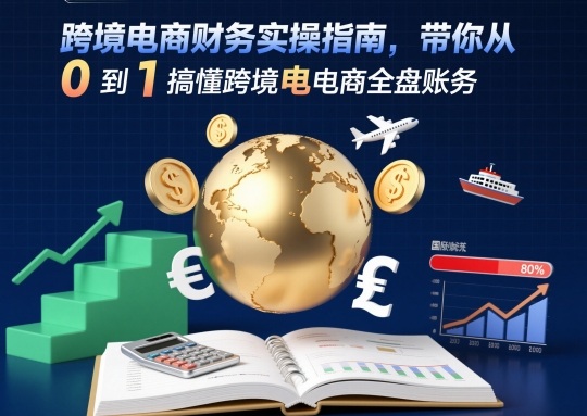 跨境电商财务实操指南,带你从0到1搞懂跨境电商全盘账务-水滴知识网