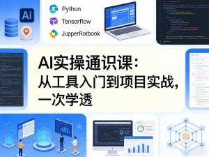 AI实操通识课,从工具入门到项目实战,一次学透-水滴知识网