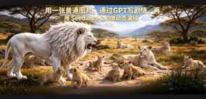 用一张普通图片,通过GPT写剧情,再用Seedance 2.0做动态演绎,居然能生成迪士尼风格搞笑动画-水滴知识网