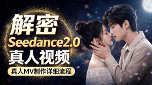 Seedance 2.0解密教程:零基础制作真人MV全流程-水滴知识网