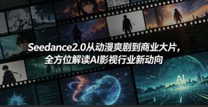 Seedance2.0从动漫爽剧到商业大片,全方位解读AI影视行业新动向-水滴知识网