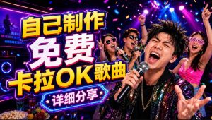 零基础AI制作免费卡拉OK视频教程,从歌曲生成、音轨分离到字幕制作、视频导出,手把手教学-水滴知识网