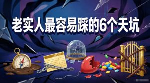付费文章:老实人最容易踩的6个天坑-水滴知识网